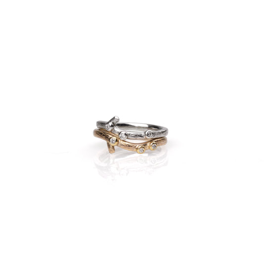 Bespoke Twig Ring - Made to Order