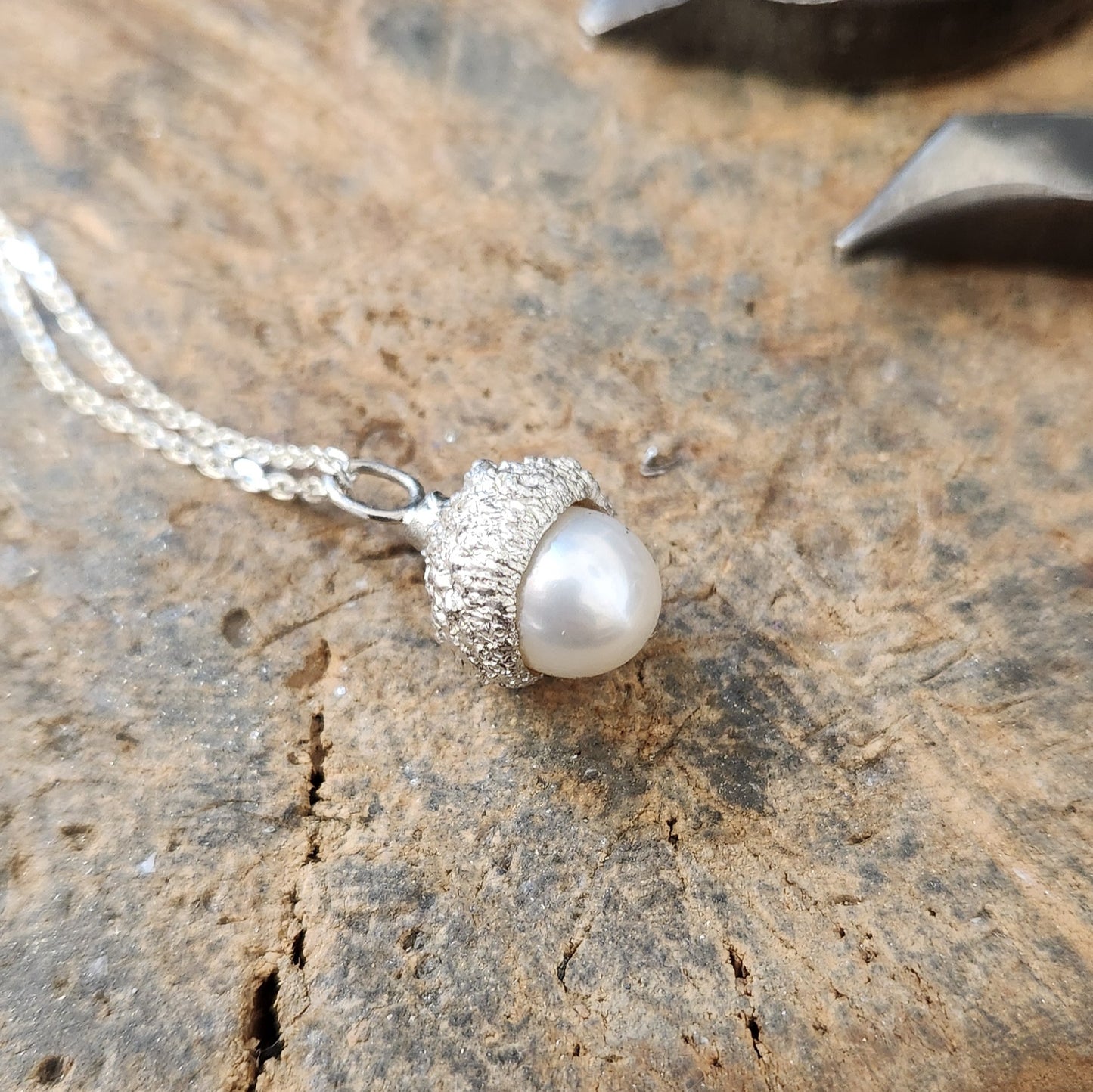Acorn necklace