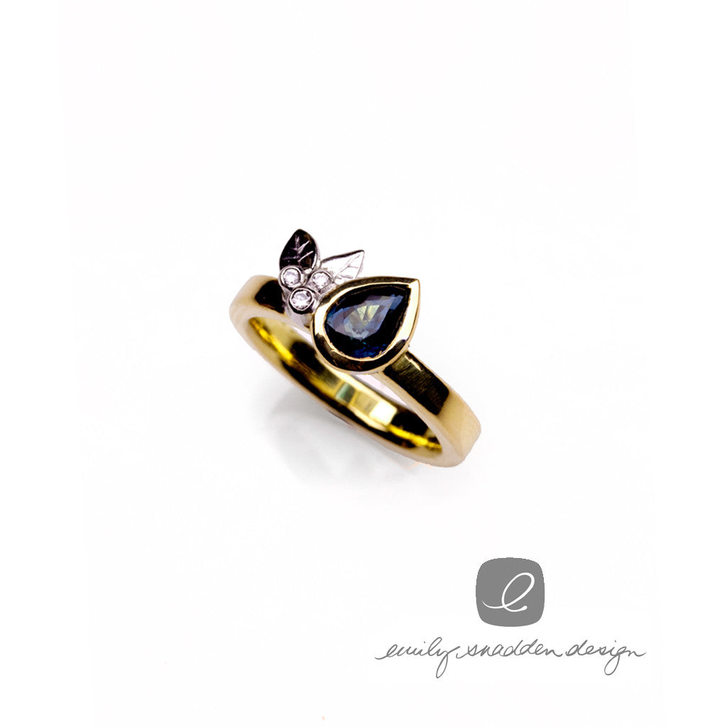 Sapphire Engagement Ring