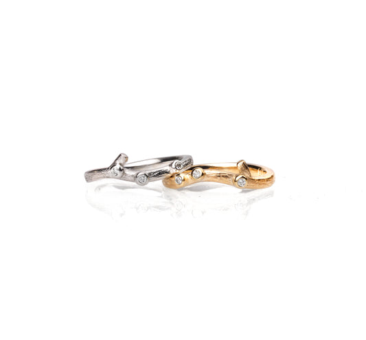 Bespoke Twig Ring - Made to Order