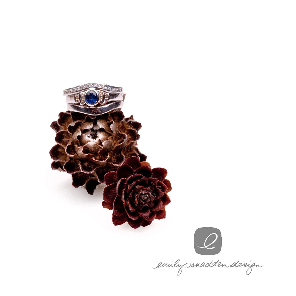Fitted eternity ring
