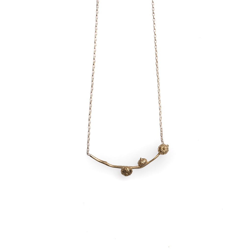 Acorn Stem Necklace