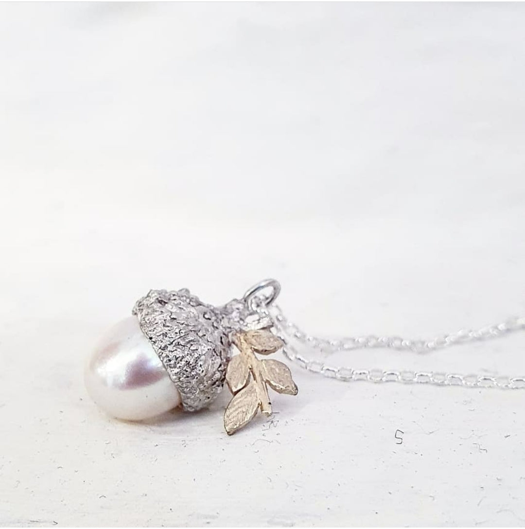 Acorn necklace